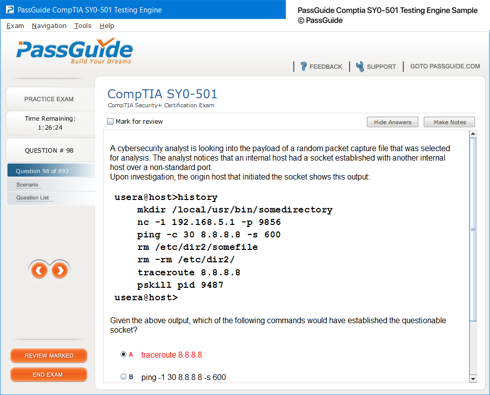 CISSP Testing Engine Screenshot #7