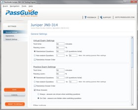 Customize Your Practice Test Experience
